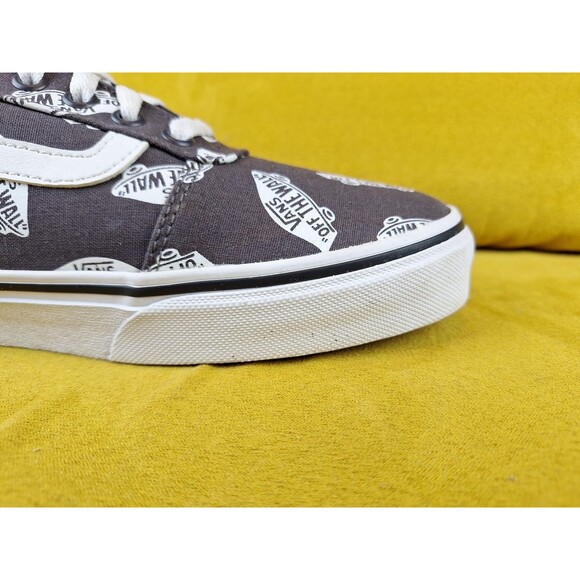 Vans Ward Skate Shoes Men\'s Size 10 Off The Wall Scatter Logo Obsidian White main image 14